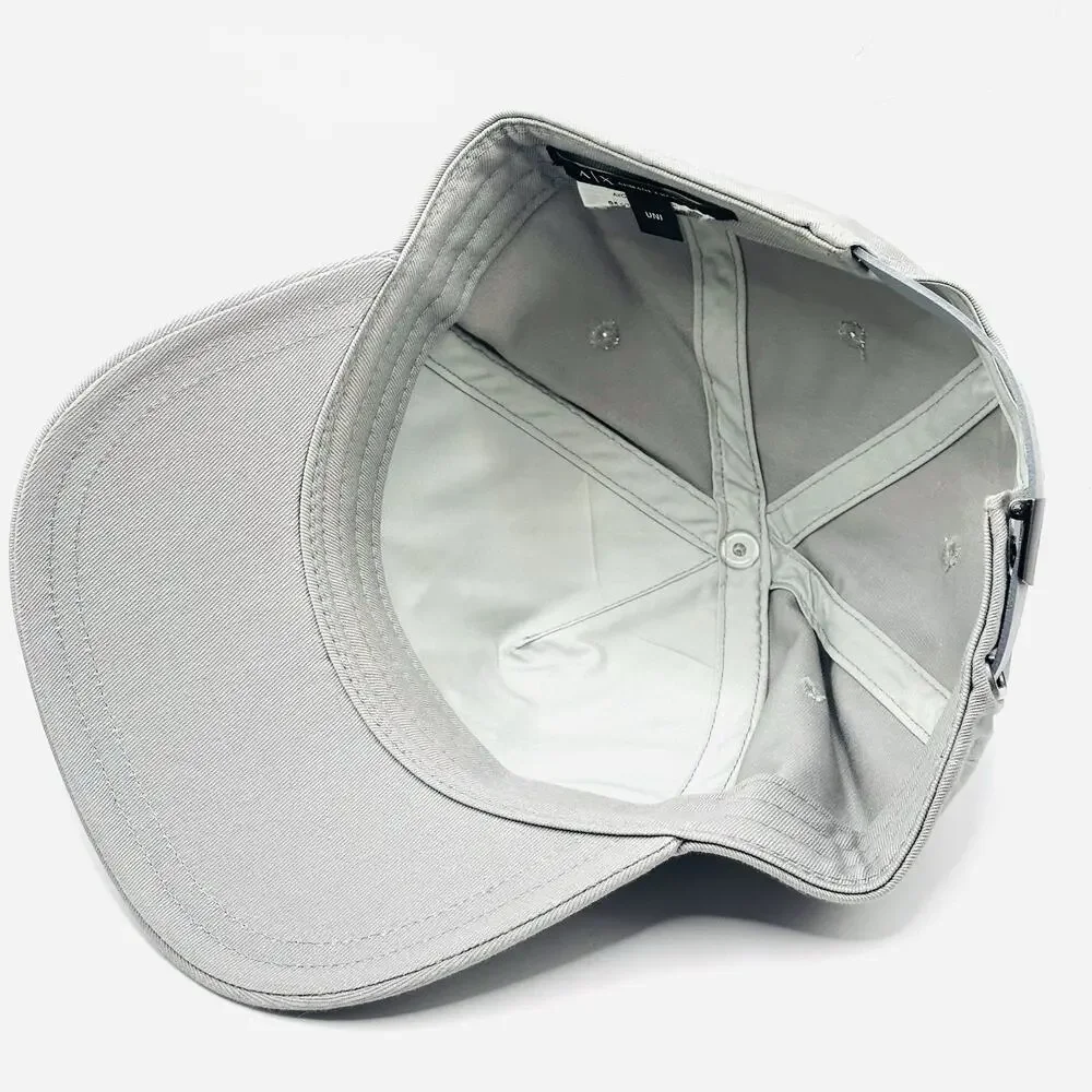 Armani Exchange A|X Logo Baseball Cap Taupe Adjustable Snapback Strap Adjustable - Picture 6 of 6
